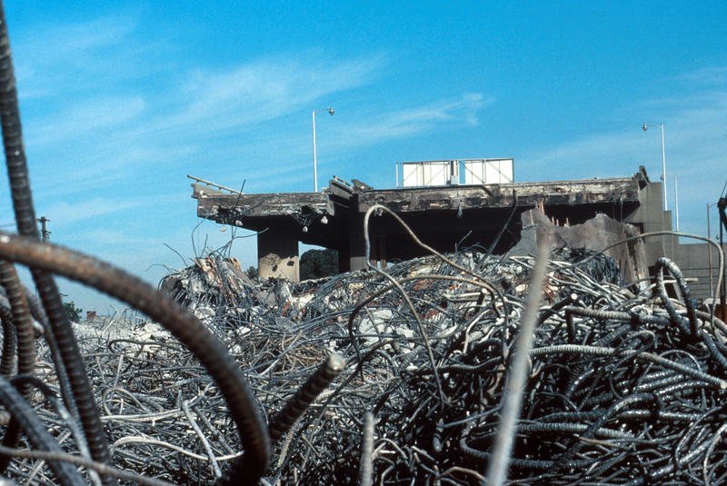 Imagen: La estructura tras el accidente. Wikimedia Commons